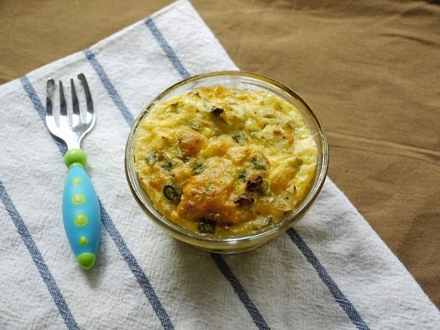 Vegetarian Quiche - Cooking with toddler recipe - Foodapedia
